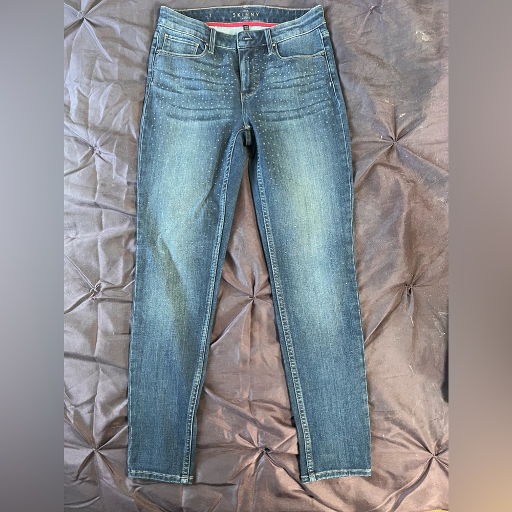 White House Black Market High Rise Skinny Jeans